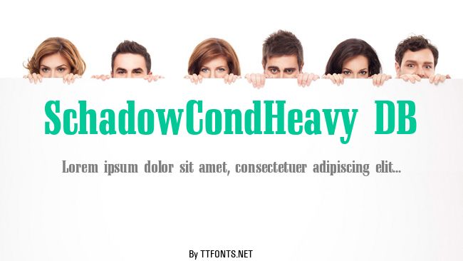 SchadowCondHeavy DB example