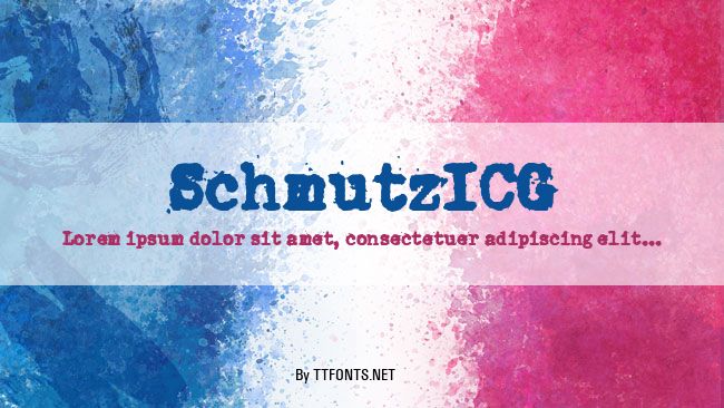 SchmutzICG example