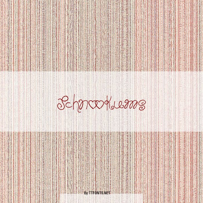 Schnookums example