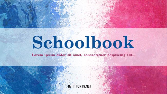 Schoolbook example