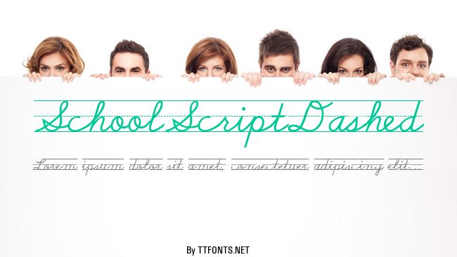 SchoolScriptDashed example