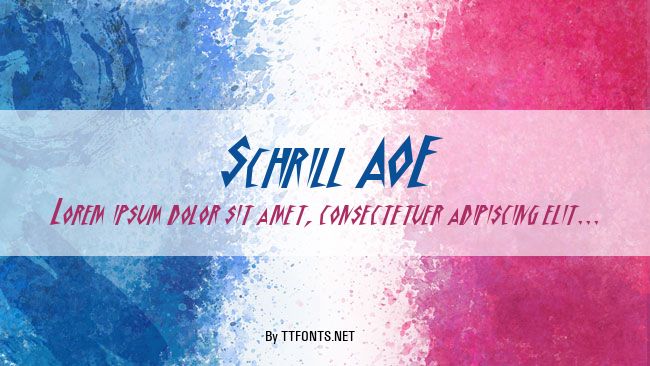 Schrill AOE example