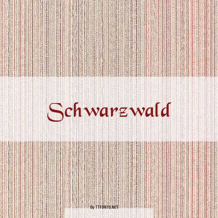 Schwarzwald example