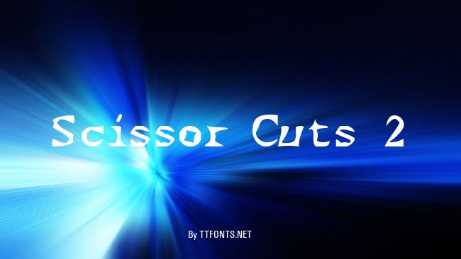 Scissor Cuts 2 example