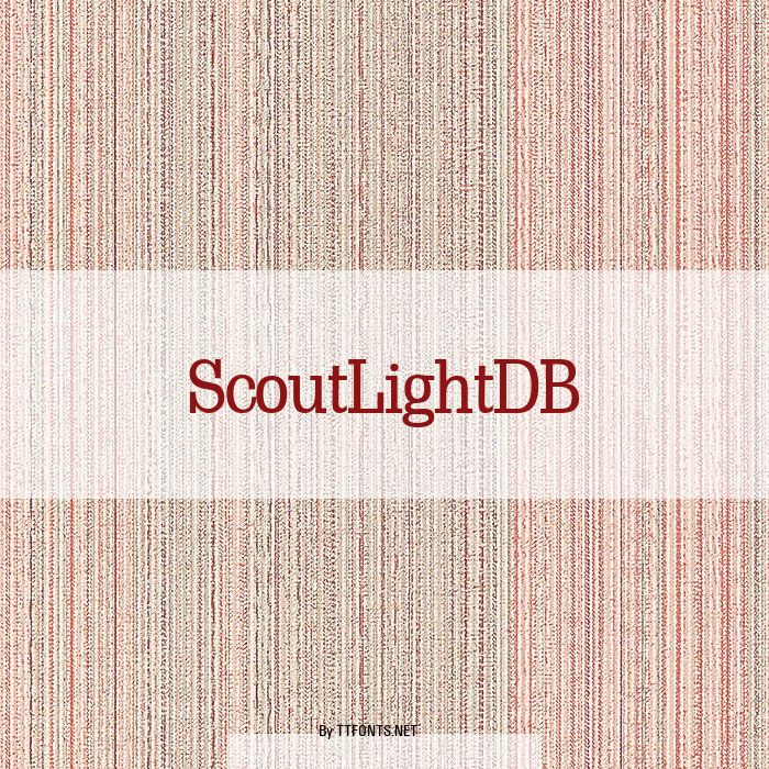 ScoutLightDB example