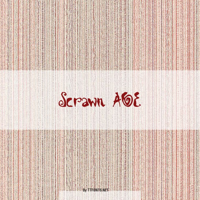 Scrawn AOE example