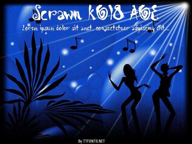 Scrawn KOI8 AOE example