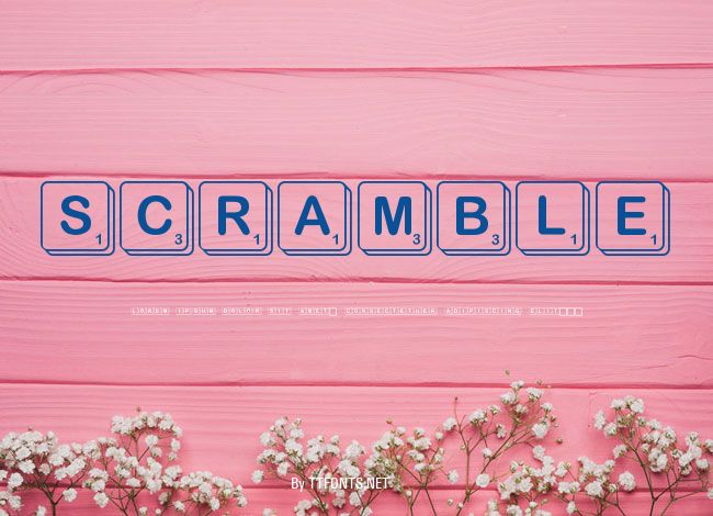 Scramble example