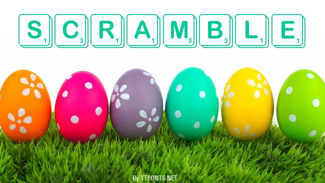 Scramble example