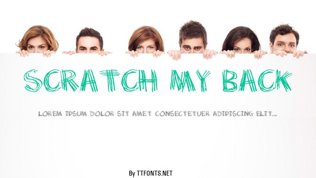 Scratch my back example