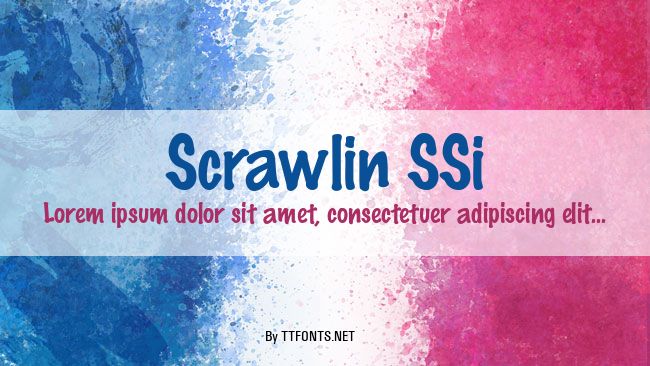 Scrawlin SSi example