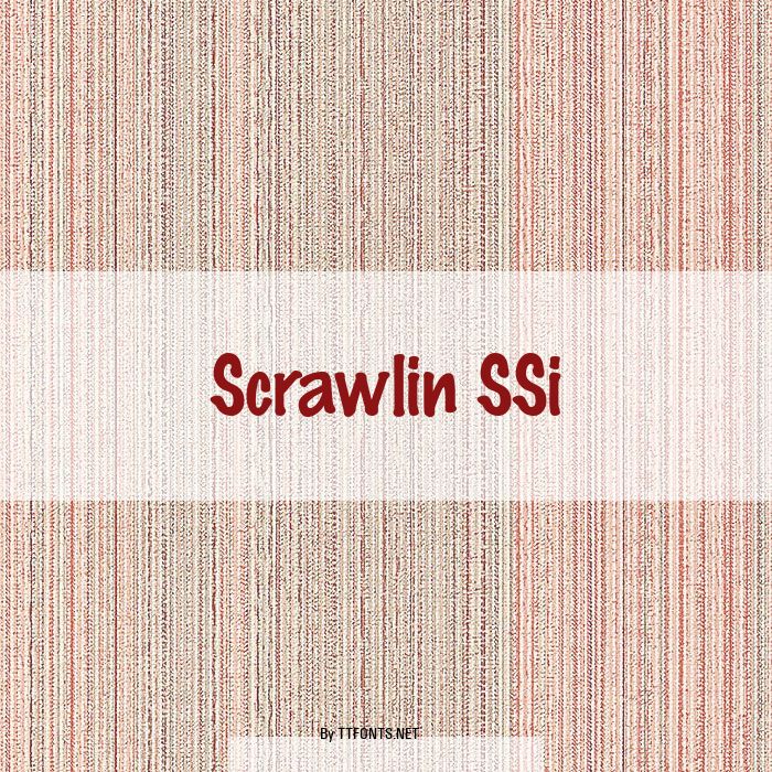Scrawlin SSi example