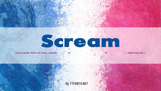 Scream example