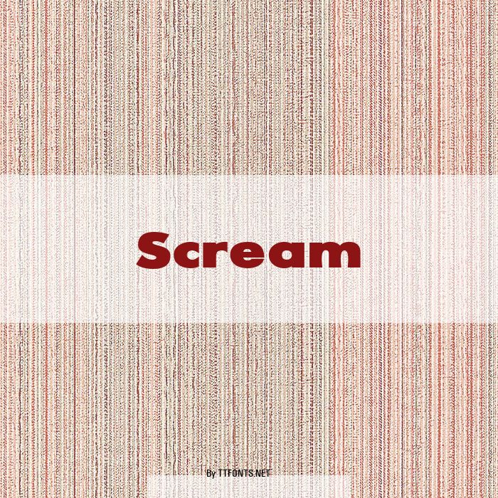 Scream example