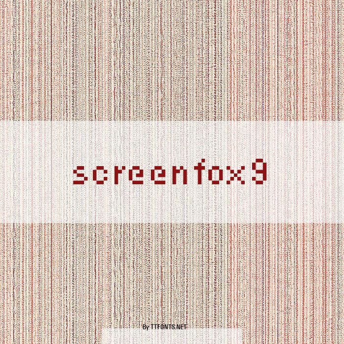 screenfox9 example