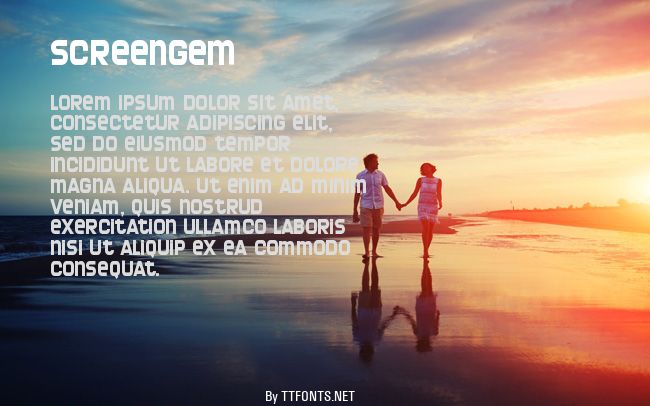 Screengem example