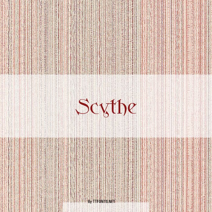 Scythe example