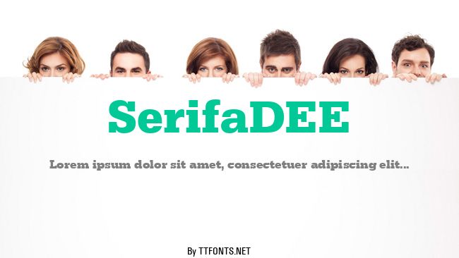 SerifaDEE example