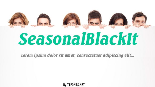 SeasonalBlackIt example