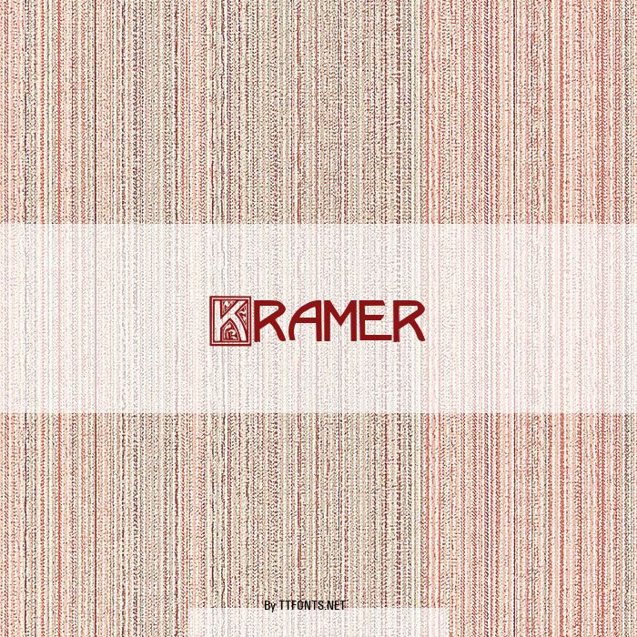 Kramer example