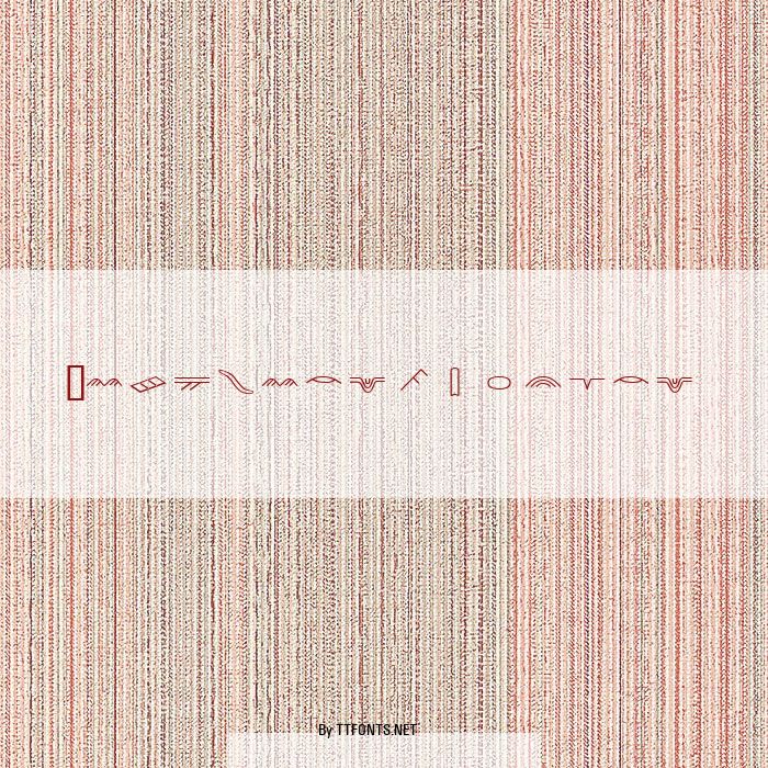 SedimentaryFont example