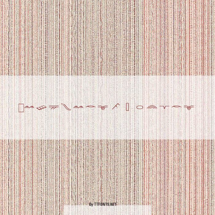 SedimentaryFont example