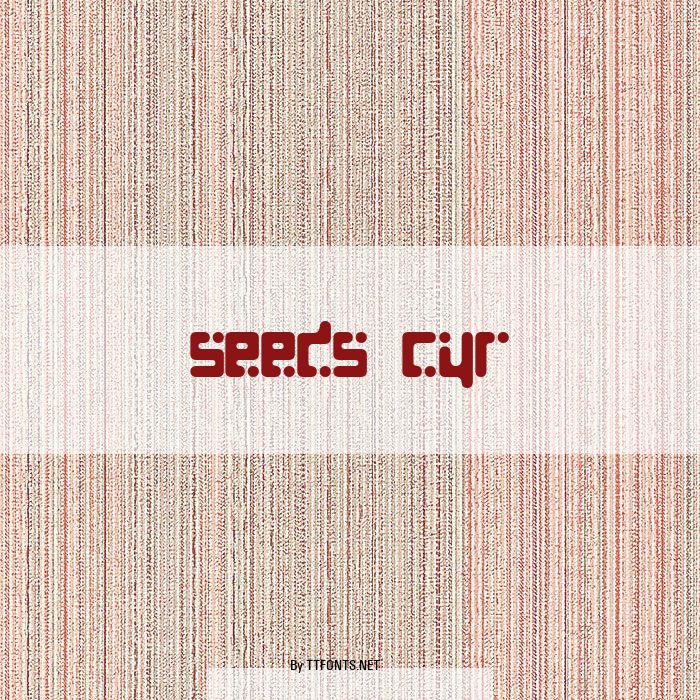 Seeds Cyr example