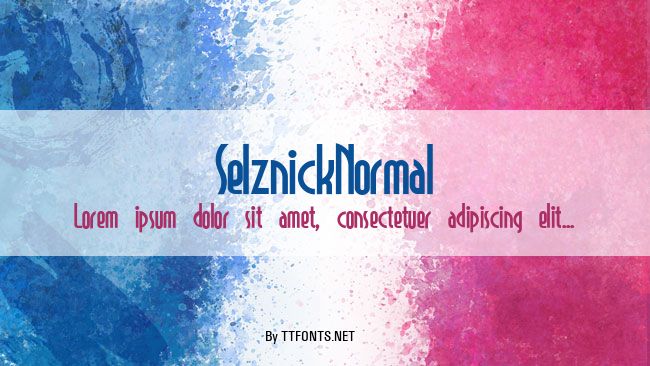 SelznickNormal example