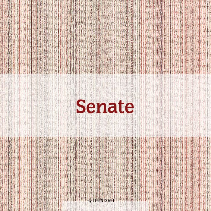 Senate example