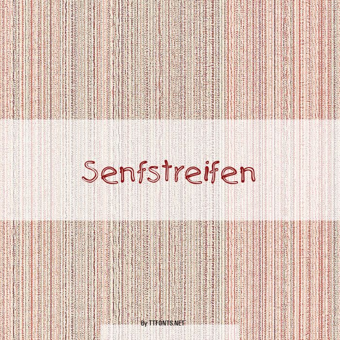 Senfstreifen example