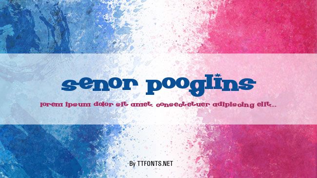 Senor Pooglins example