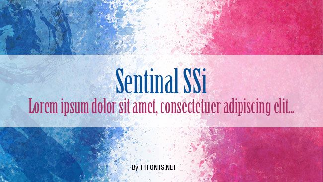 Sentinal SSi example
