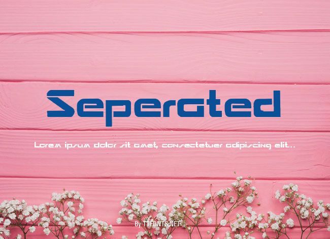 Seperated example