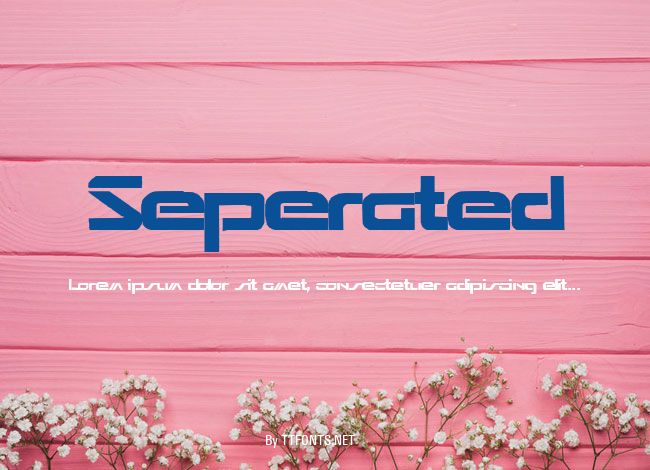Seperated example