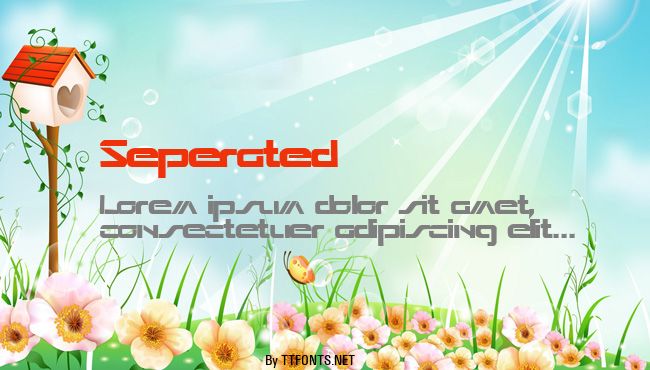 Seperated example