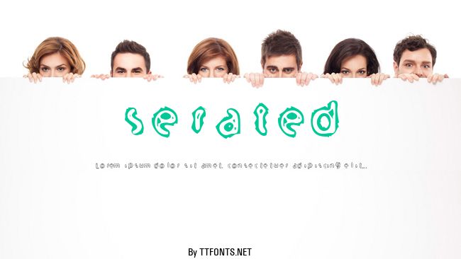 serated example