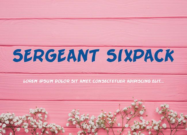 Sergeant SixPack example