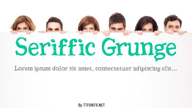 Seriffic Grunge example