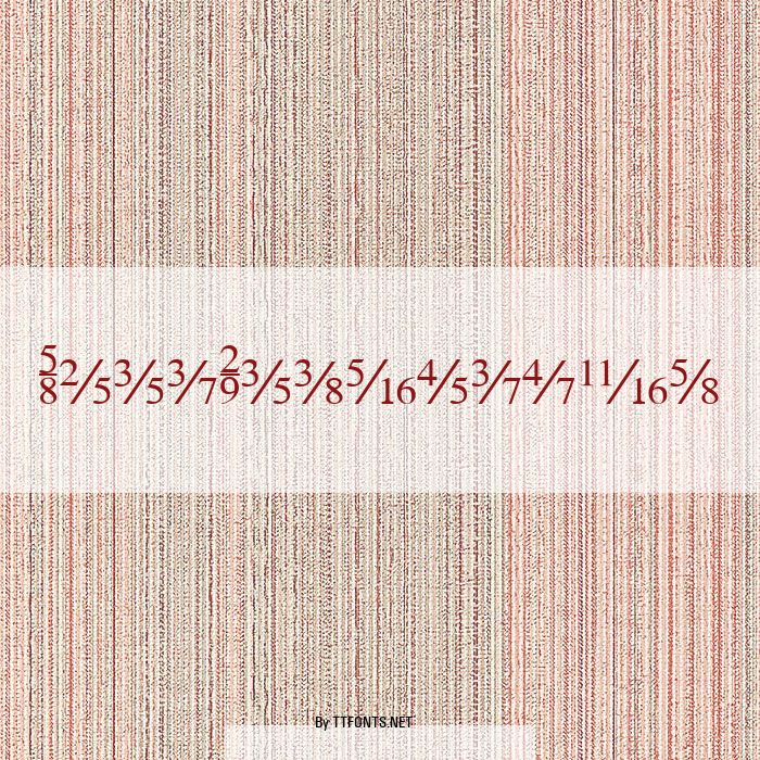 SeriFractions example