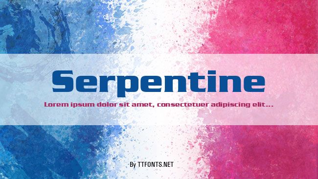 Serpentine example