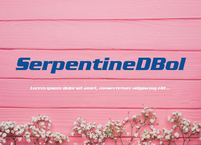 SerpentineDBol example