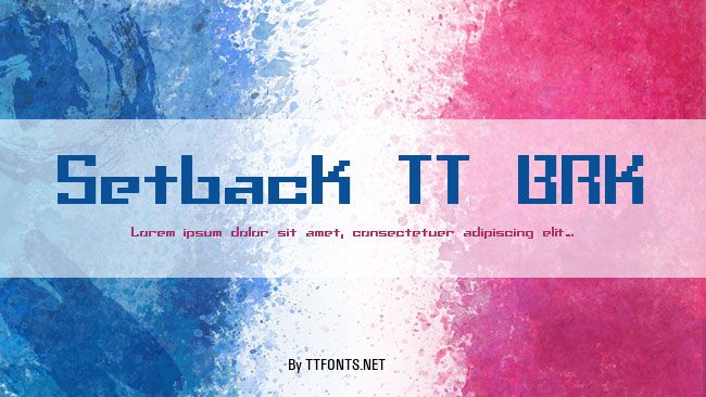 Setback TT BRK example