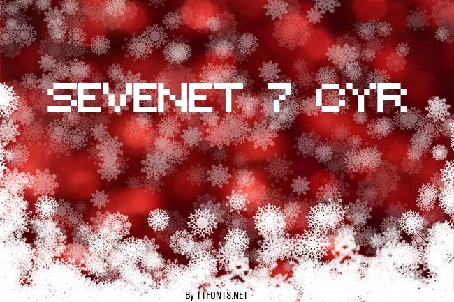 Sevenet 7 Cyr example