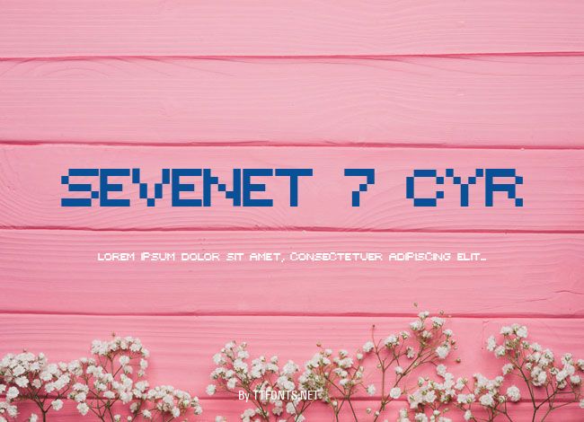 Sevenet 7 Cyr example