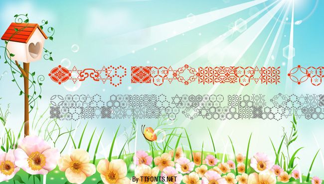 Seven Treasures Ornmnt ITC TT example