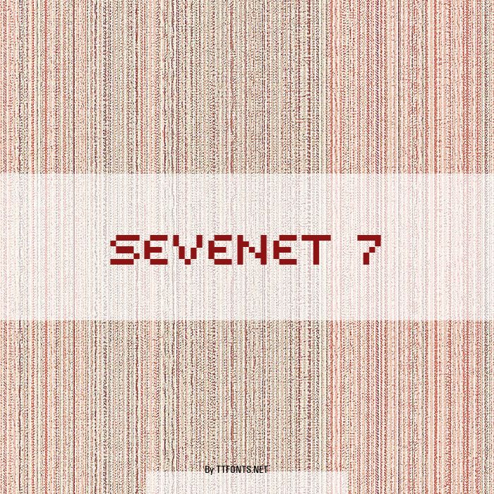 Sevenet 7 example