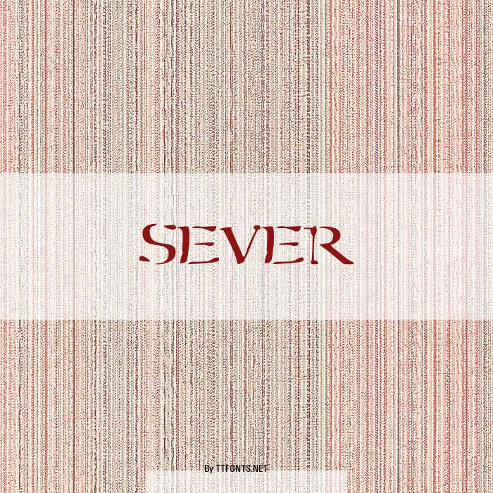 Sever example