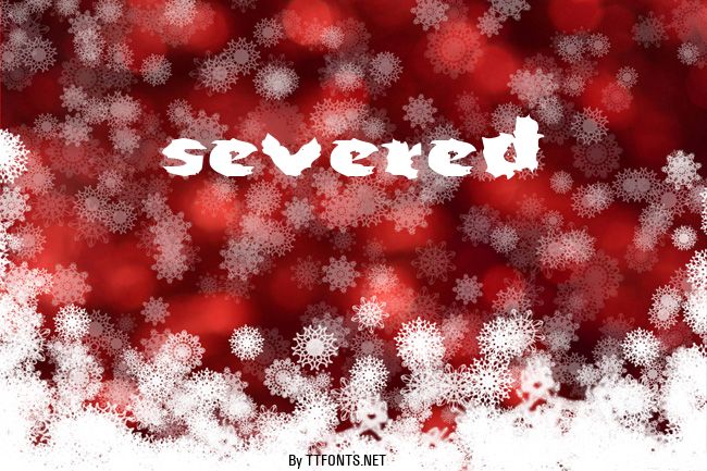 Severed example