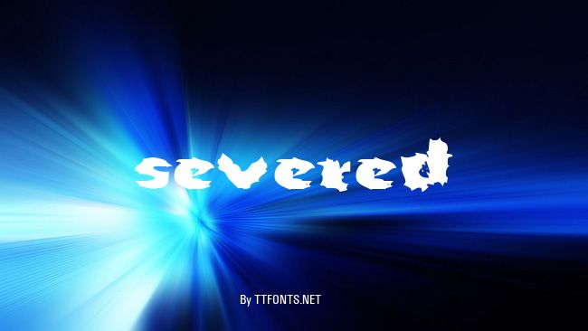 Severed example