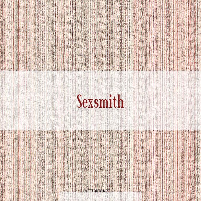 Sexsmith example